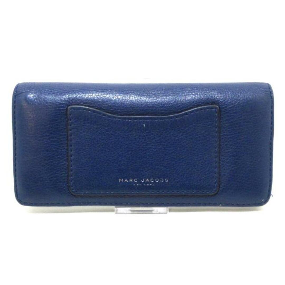 MARC JACOBS(マークジェイコブス)のMARC JACOBS(マークジェイコブス) 長財布 - M0008170 ネイビー レザー レディースのファッション小物(財布)の商品写真