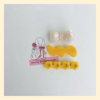 ブリーズ(BREEZE)のヘアピン ヘアアクセサリーヘアクリップ レディース 韓国 親子コーデ(バレッタ/ヘアクリップ)