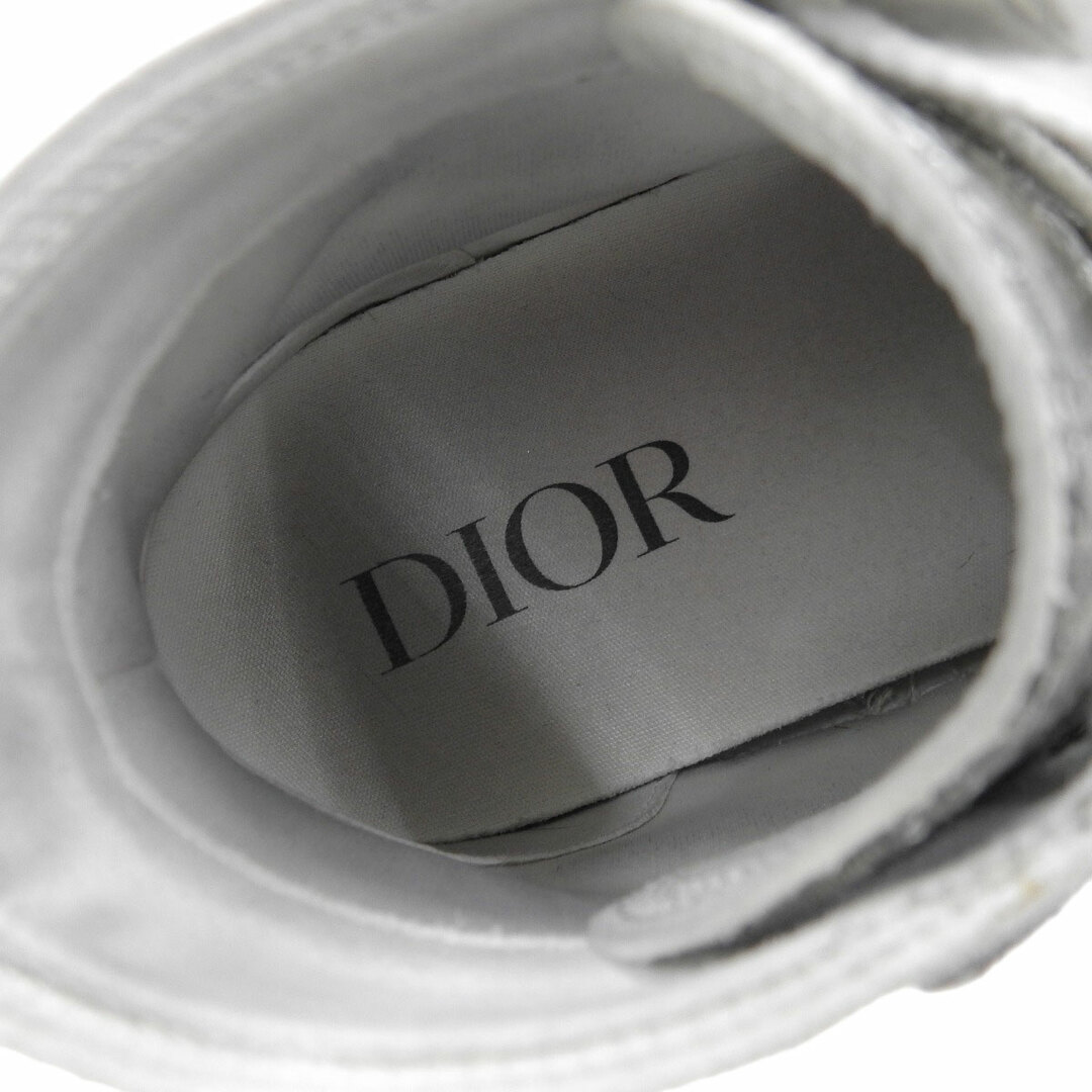 Dior(ディオール)のディオール B23 オブリーク ジャカード ハイトップ スニーカー LS0822 メンズ グレー Dior 【中古】 【アパレル・小物】 メンズの靴/シューズ(スニーカー)の商品写真