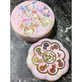 【おジャ魔女どれみ】 見習いタップチョコ缶 リズムタップチョコ缶 2点セット(菓子/デザート)