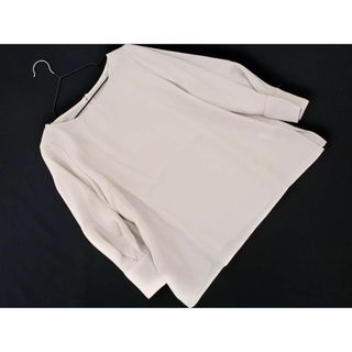 ナチュラルビューティーベーシック(NATURAL BEAUTY BASIC)のNATURAL BEAUTY BASIC ナチュラルビューティーベーシック ブラウス シャツ sizeS/グレー ◇■ レディース(シャツ/ブラウス(長袖/七分))