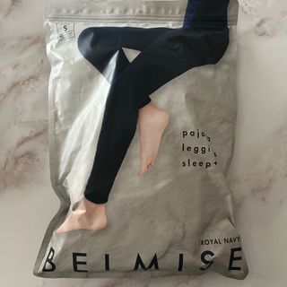 ベルミス(BELMISE)のBELMISE ベルミス パジャマレギンス　スリーププラス　ネイビー　S　(ルームウェア)