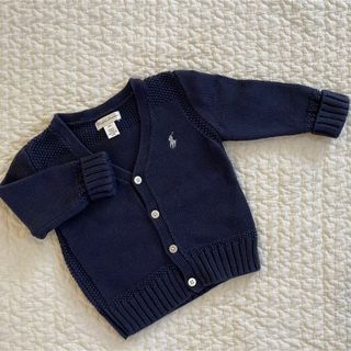 ラルフローレン(Ralph Lauren)のラルフローレン　コットンニットカーディガン12M(カーディガン/ボレロ)