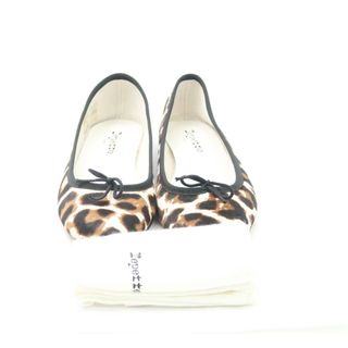 レペット(repetto)の美品 repetto レペット バレエシューズ 37.5 レオパード ヒョウ レディース AN684C (バレエシューズ)