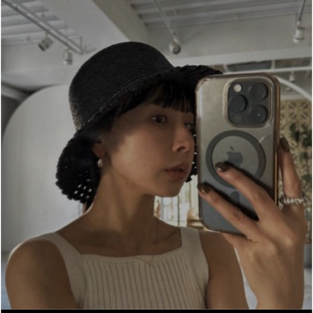 Ameri VINTAGE(アメリヴィンテージ)のAMERI GRLD BUCKET HAT ハット　新品・未使用 レディースの帽子(ハット)の商品写真