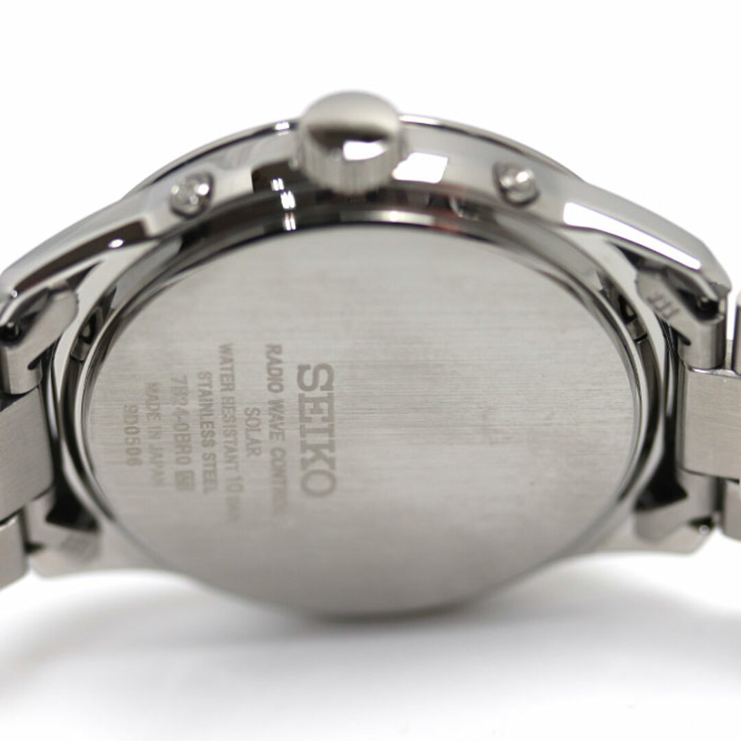 SEIKO(セイコー)のSEIKO セイコー セイコーセレクション 腕時計 ソーラー SBTM253/7B24-0BR0 メンズ【中古】【美品】 メンズの時計(腕時計(アナログ))の商品写真