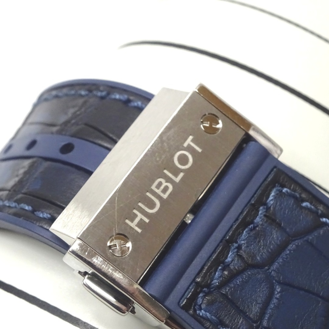 HUBLOT(ウブロ)のウブロ 腕時計 ビッグバン スチールブルー 301.SX.7170.LR ブルー Ft1165391 中古 メンズの時計(腕時計(アナログ))の商品写真