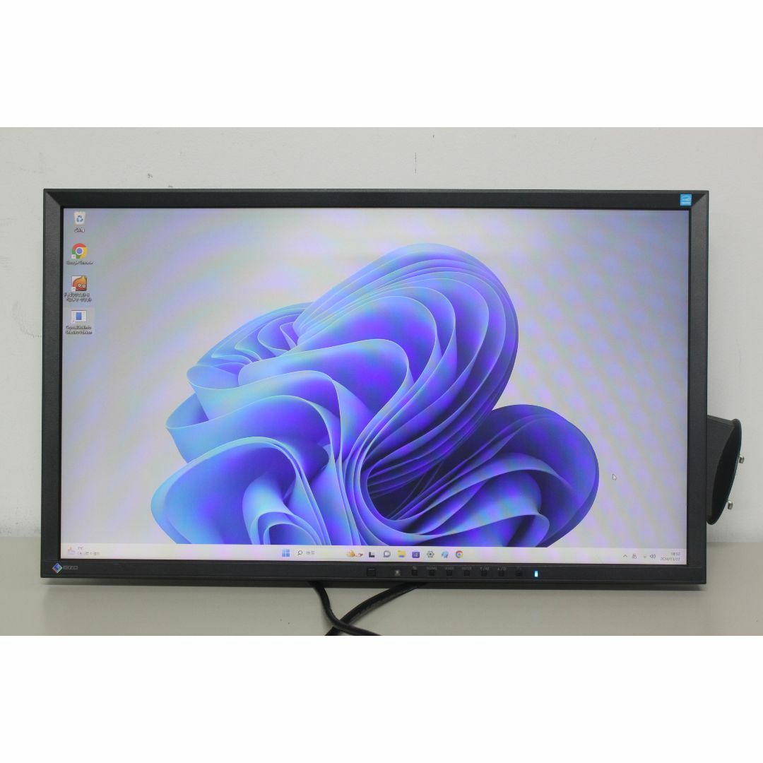 EIZO(エイゾー)のEIZO/FlexScan/フルHD液晶モニター/EV2316W/23インチ ④ スマホ/家電/カメラのPC/タブレット(ディスプレイ)の商品写真