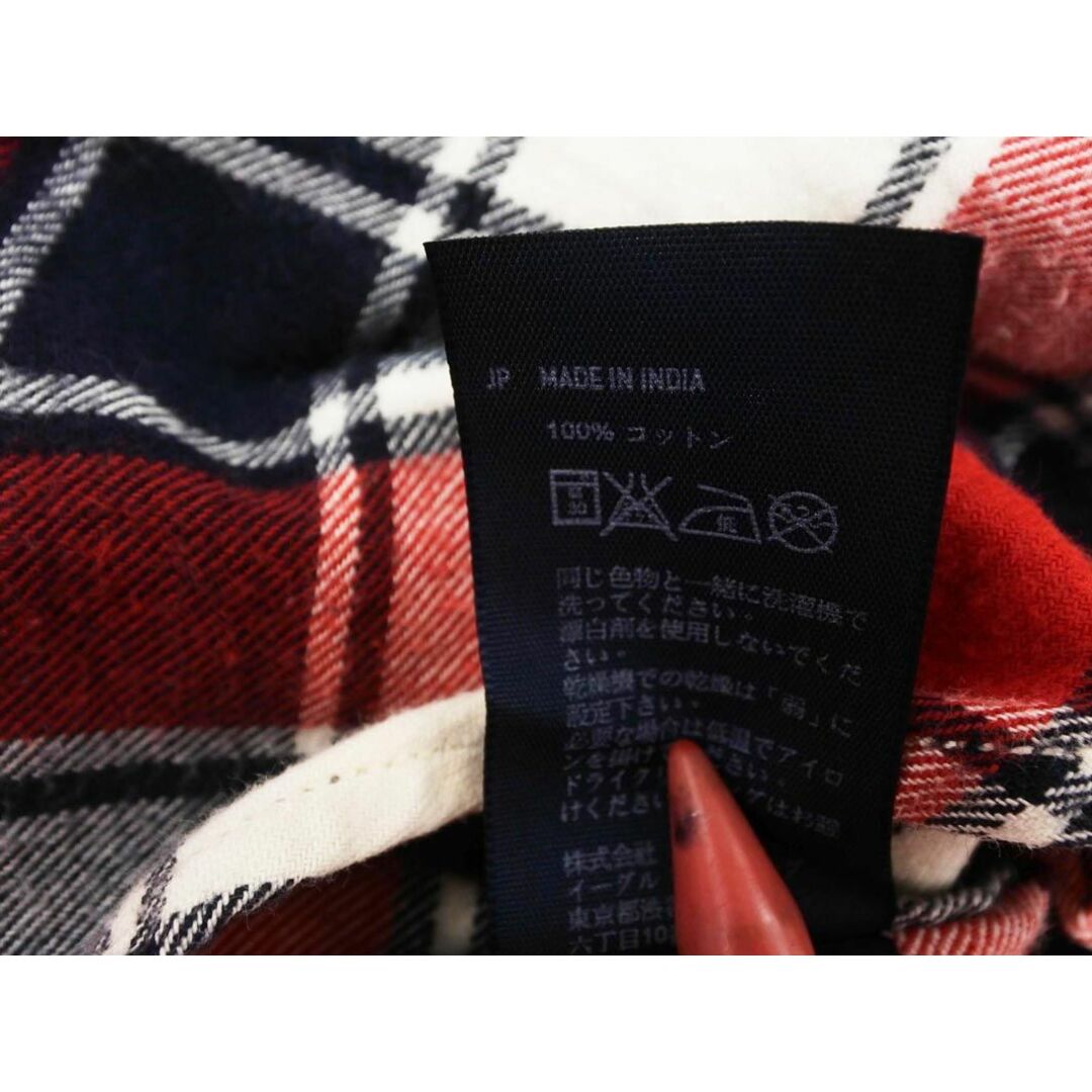 American Eagle(アメリカンイーグル)のAMERICAN EAGLE アメリカンイーグル チェック ネル シャツ sizeS/白ｘ赤x紺 ◇■ メンズ メンズのトップス(シャツ)の商品写真