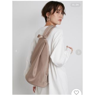 emmi エミ 【emmi atelier】ｅｃｏ撥水２ｗａｙボディバックパック