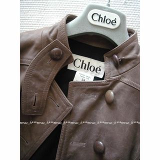 クロエ(Chloe)のChloe クロエ レザー ライダース ジャケット(ライダースジャケット)