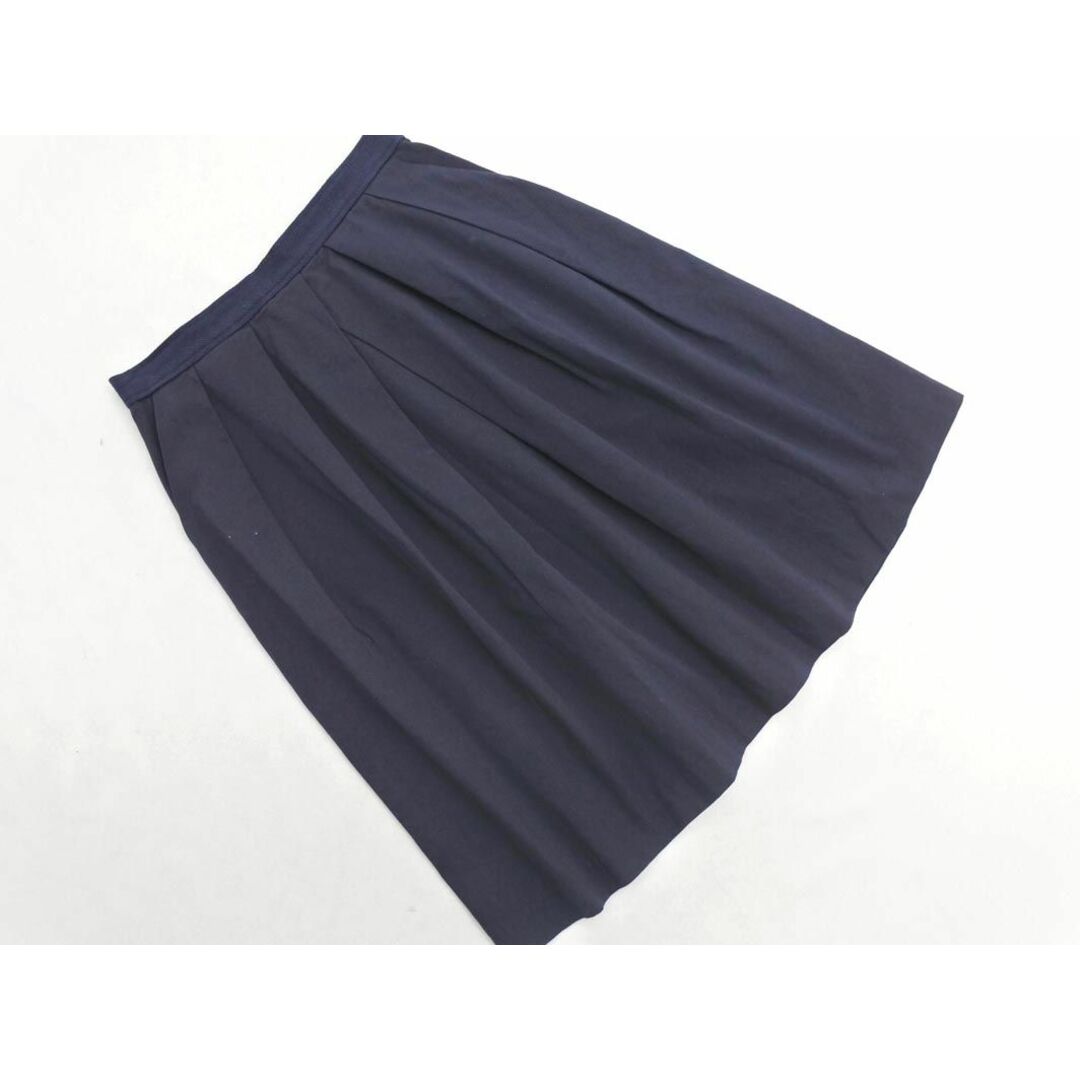 BEAMS(ビームス)のDemi-Luxe BEAMS デミルクスビームス 36 タック Aライン 台形 スカート sizeXS/紺 ■◇ レディース レディースのスカート(ミニスカート)の商品写真
