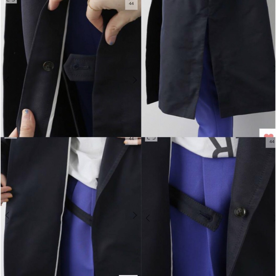 DEUXIEME CLASSE(ドゥーズィエムクラス)の新品　CALMER  ダブルサテン コート レディースのジャケット/アウター(スプリングコート)の商品写真