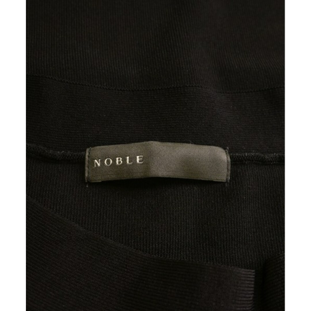 Noble(ノーブル)のNOBLE ノーブル ニット・セーター -(S位) 黒 【古着】【中古】 レディースのトップス(ニット/セーター)の商品写真