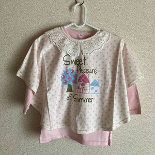 ニッセン(ニッセン)の新品 春 7分丈カットソー 140サイズ(Tシャツ/カットソー)