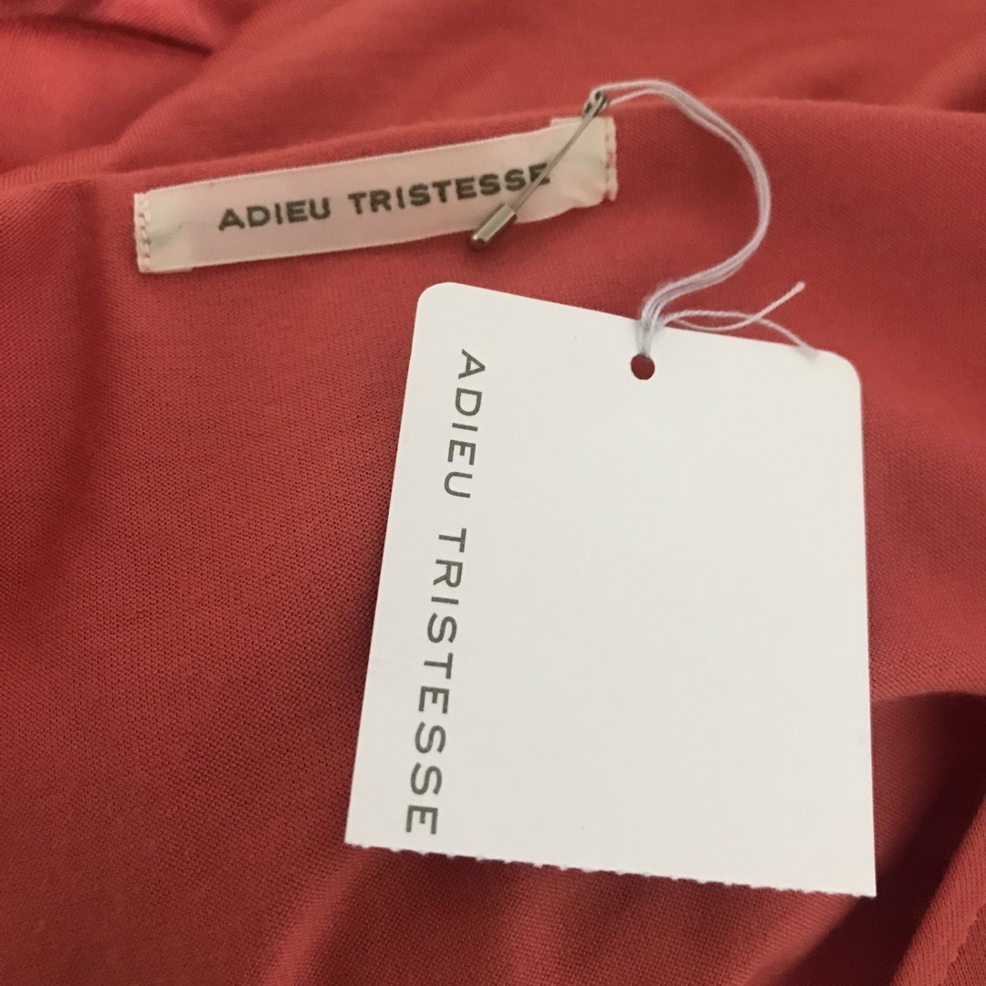ADIEU TRISTESSE(アデュートリステス)の未使用タグ付き　ADIEU TRISTESSE レディース　大きめフリーサイズ レディースのワンピース(ロングワンピース/マキシワンピース)の商品写真