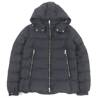 タトラス(TATRAS)の美品 TATRAS タトラス Rライン 18AW MTA18A4289 DOMIZIANO ウール シルク WZIP フーデッド ダウンジャケット ダークグレー 03 正規品 メンズ(ダウンジャケット)