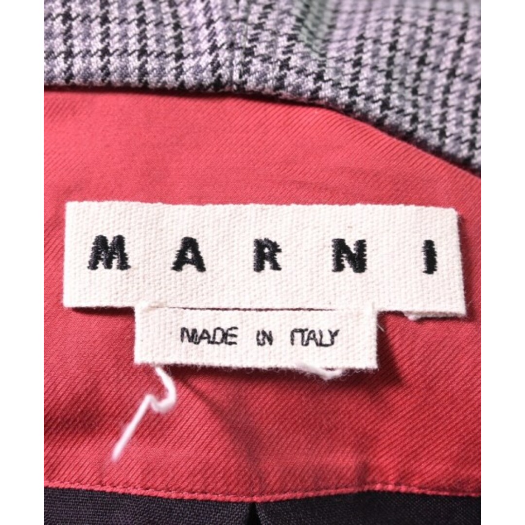 Marni(マルニ)のMARNI マルニ カジュアルシャツ 46(M位) 黒xグレー(チェック) 【古着】【中古】 メンズのトップス(シャツ)の商品写真