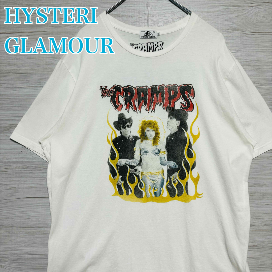 HYSTERIC GLAMOUR(ヒステリックグラマー)の【入手困難】HYSTERIC GLAMOUR x The Cramps Tシャツ メンズのトップス(Tシャツ/カットソー(七分/長袖))の商品写真