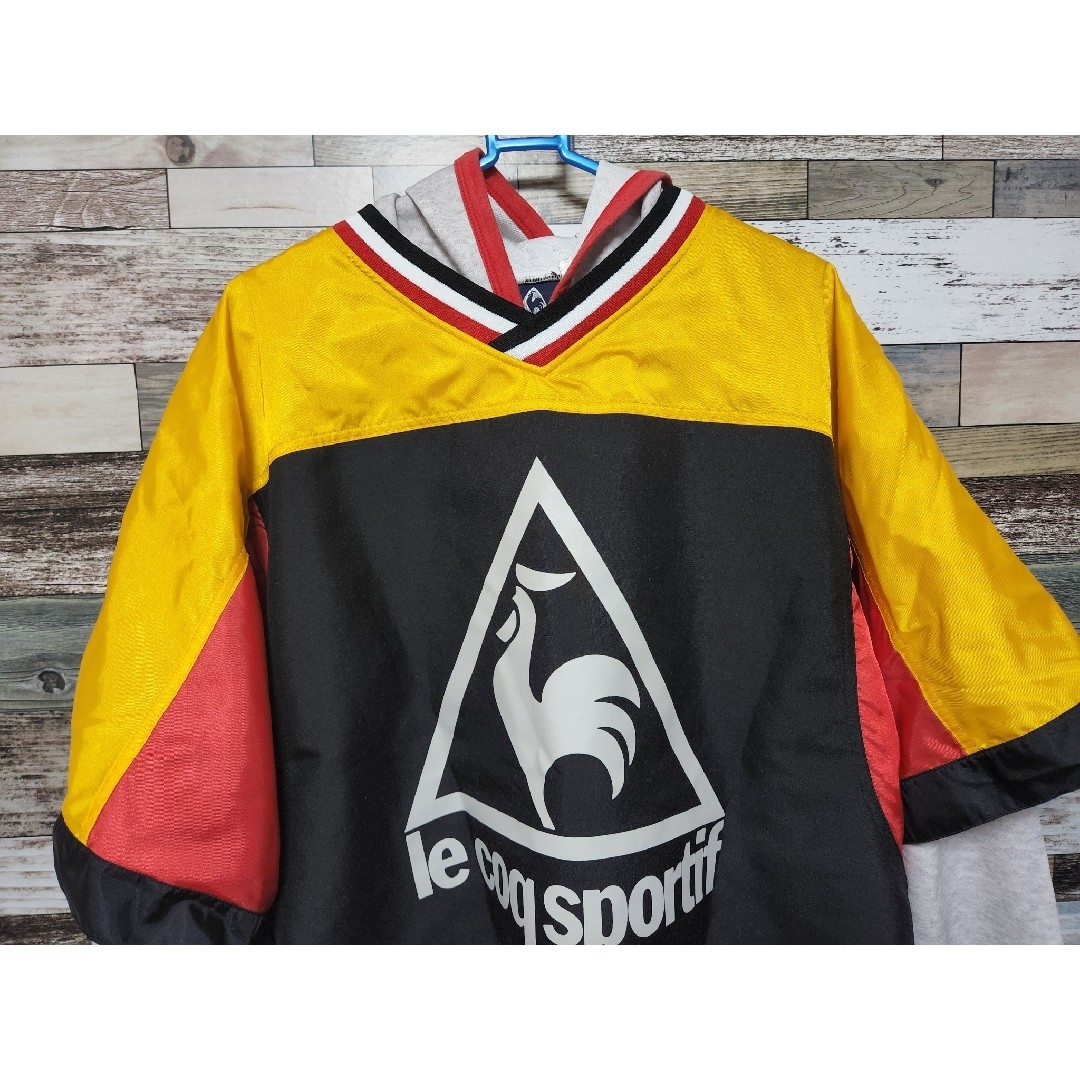 le coq sportif(ルコックスポルティフ)のルコックスポーツ　le coq　レイヤード　パーカー　LL メンズのトップス(パーカー)の商品写真