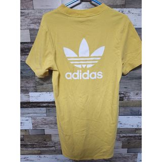 アディダス(adidas)のadidas　アディダス　Tシャツ イエロー　S(Tシャツ/カットソー(半袖/袖なし))