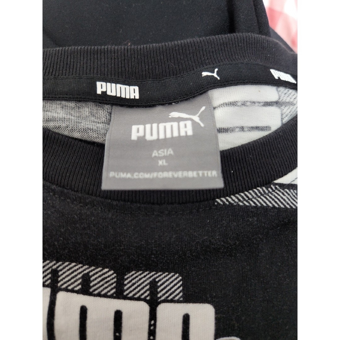 PUMA(プーマ)のPUMA　プーマ　総柄Tシャツ　XL メンズのトップス(Tシャツ/カットソー(半袖/袖なし))の商品写真