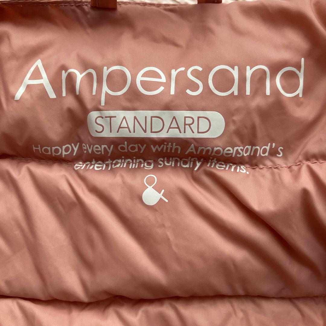 ampersand(アンパサンド)のアンパサンド ダウンベスト キッズ/ベビー/マタニティのキッズ服女の子用(90cm~)(ジャケット/上着)の商品写真