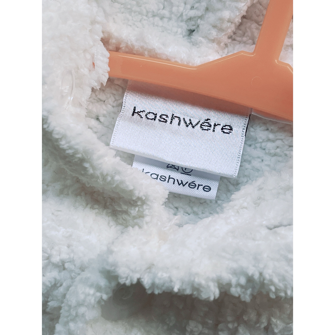 kashwere(カシウエア)のカシウエア　ポンチョ　アウター　マント　ボレロ キッズ/ベビー/マタニティのベビー服(~85cm)(カーディガン/ボレロ)の商品写真