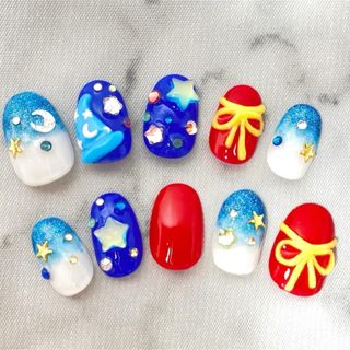 マルちゃん様専用オーダーネイルチップの通販 by FHY-NAILS's