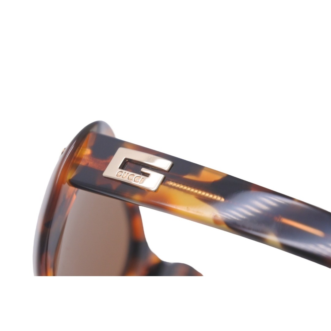 Gucci - GUCCI グッチ サングラス Gロゴ サイドロゴ オーバル べっ甲柄 Gucci - GUCCI グッチ サングラス Gロゴ サイドロゴ オーバル べっ甲柄
