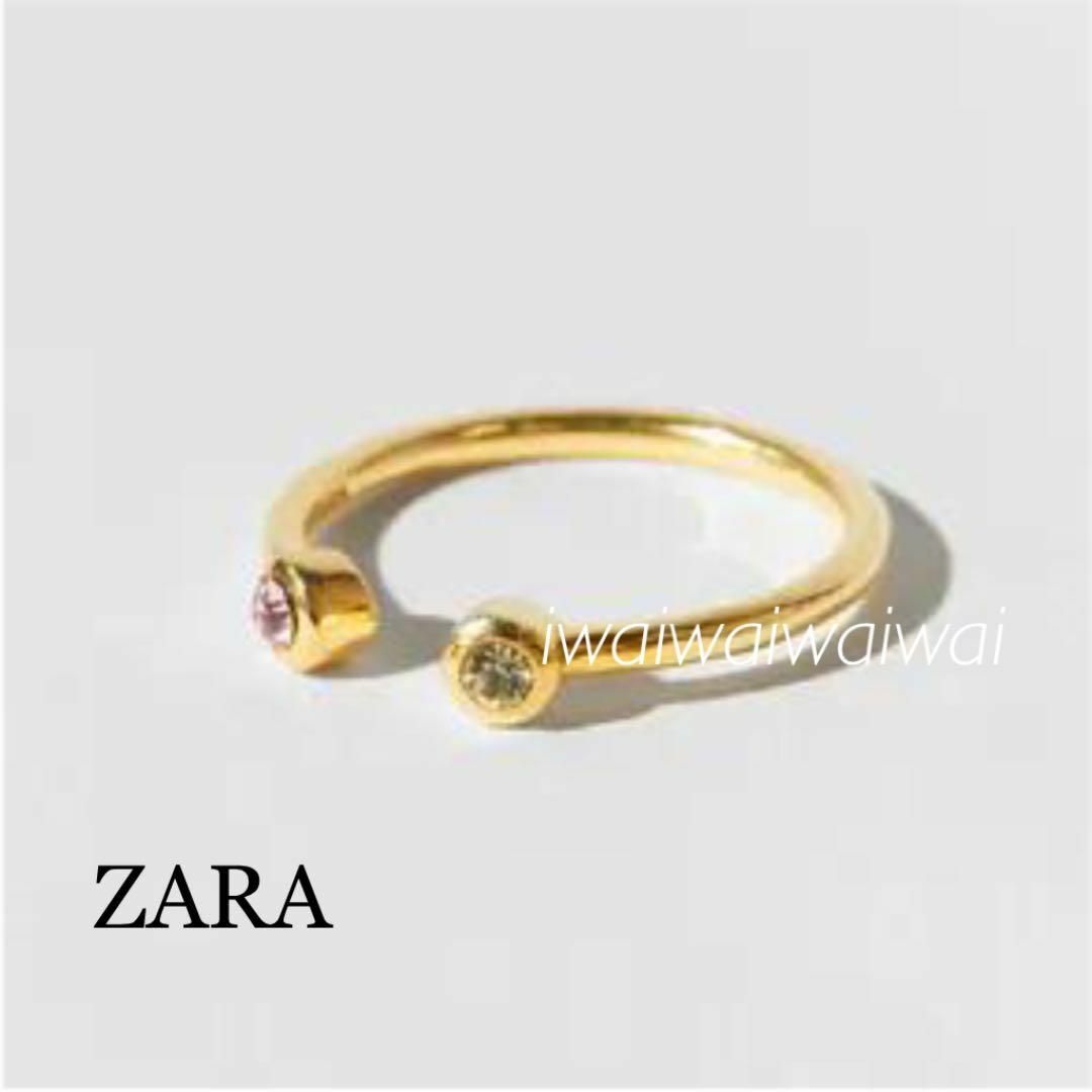 ZARA(ザラ)の新品 ZARA スターリングシルバー 24K ゴールドメッキ リング レディースのアクセサリー(リング(指輪))の商品写真