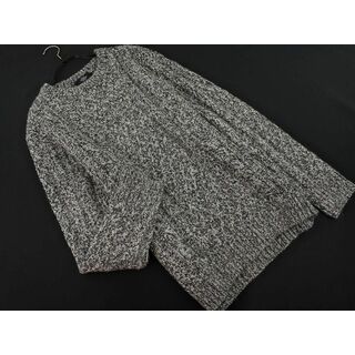 RAGEBLUE - RAGEBLUE レイジブルー ウール混 ミックス編み ニット セーター sizeL/グレー ◇■ メンズ
