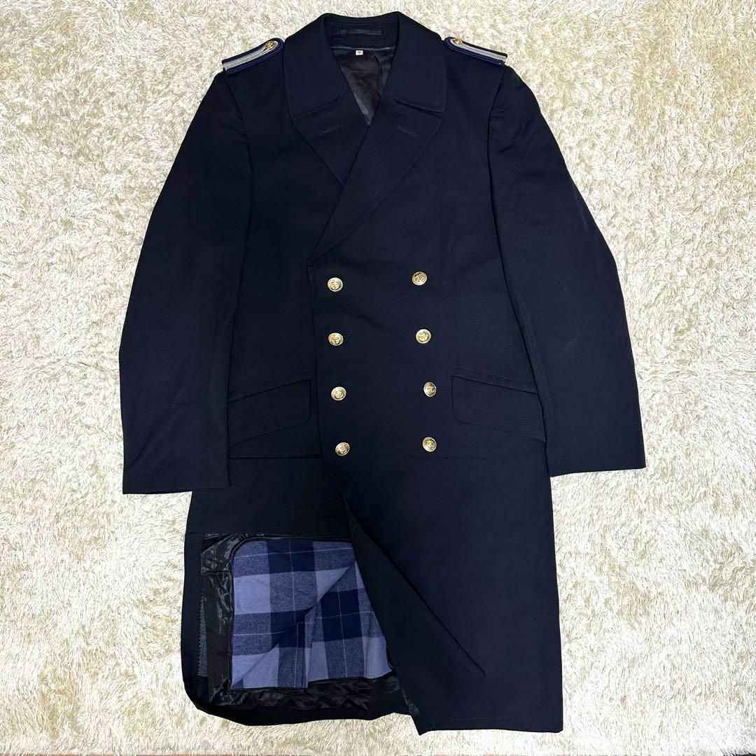 schwarz passau ドイツ軍 金ボタン ライナー付き ナポレオンコート メンズのジャケット/アウター(ダッフルコート)の商品写真