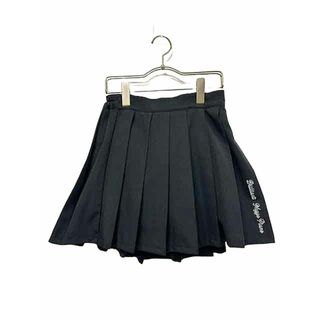 メゾピアノジュニア(mezzo piano junior)の【中古】mezzo piano junior メゾピアノジュニア 子供服 キッズ スカート ブラック インナーパンツ付き 女の子 M 150cm(スカート)