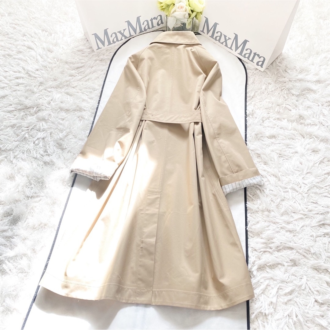 Max Mara(マックスマーラ)の★未使用★MaxMara マックスマーラ トレンチコート★ レディースのジャケット/アウター(トレンチコート)の商品写真