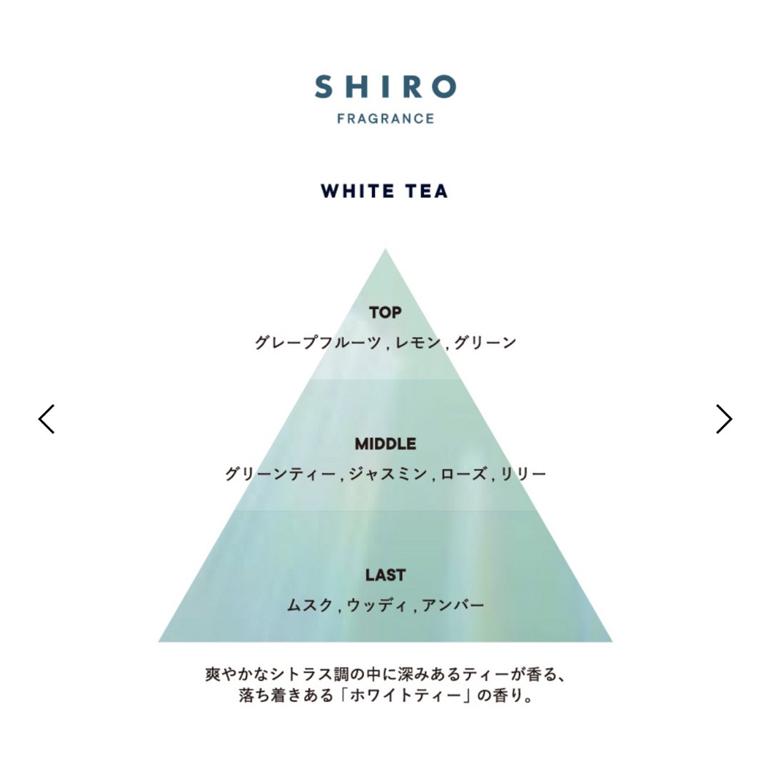 shiro(シロ)のSHIRO シロ　オードパルファム　3種セット コスメ/美容の香水(香水(女性用))の商品写真