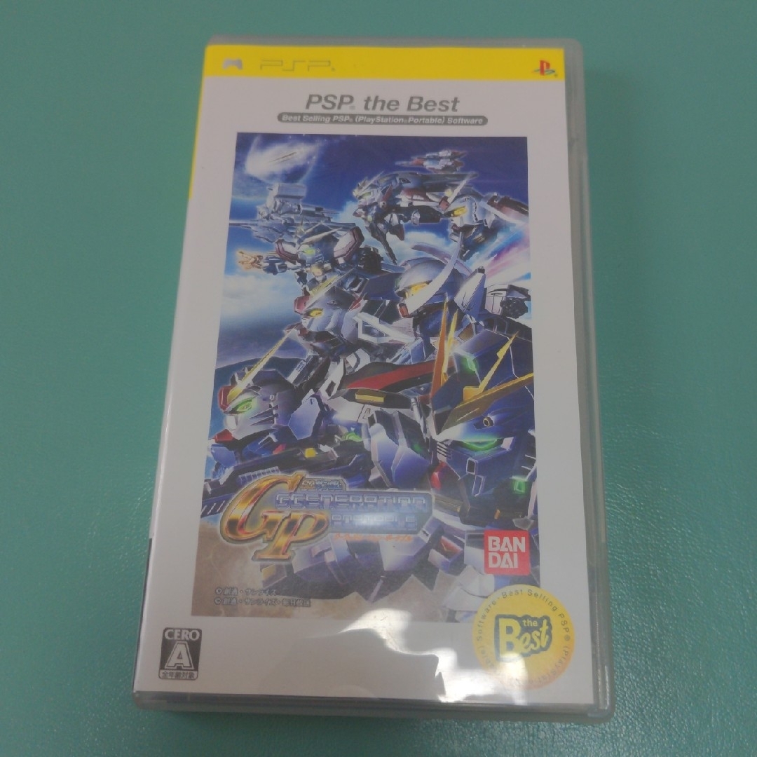 PlayStation Portable(プレイステーションポータブル)のSDガンダム Gジェネレーション・ポータブル PSP the Best エンタメ/ホビーのゲームソフト/ゲーム機本体(携帯用ゲームソフト)の商品写真