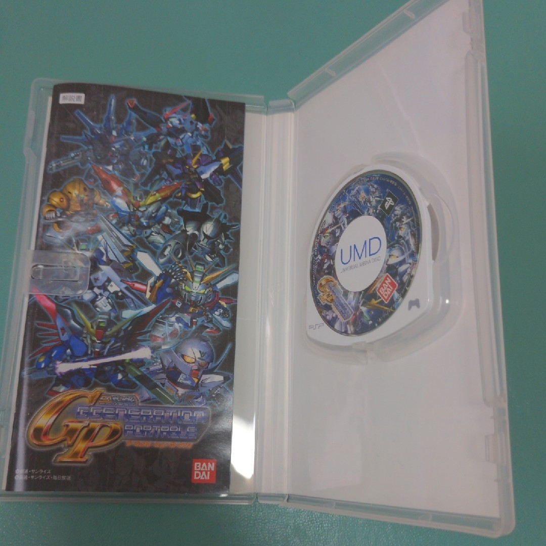 PlayStation Portable(プレイステーションポータブル)のSDガンダム Gジェネレーション・ポータブル PSP the Best エンタメ/ホビーのゲームソフト/ゲーム機本体(携帯用ゲームソフト)の商品写真