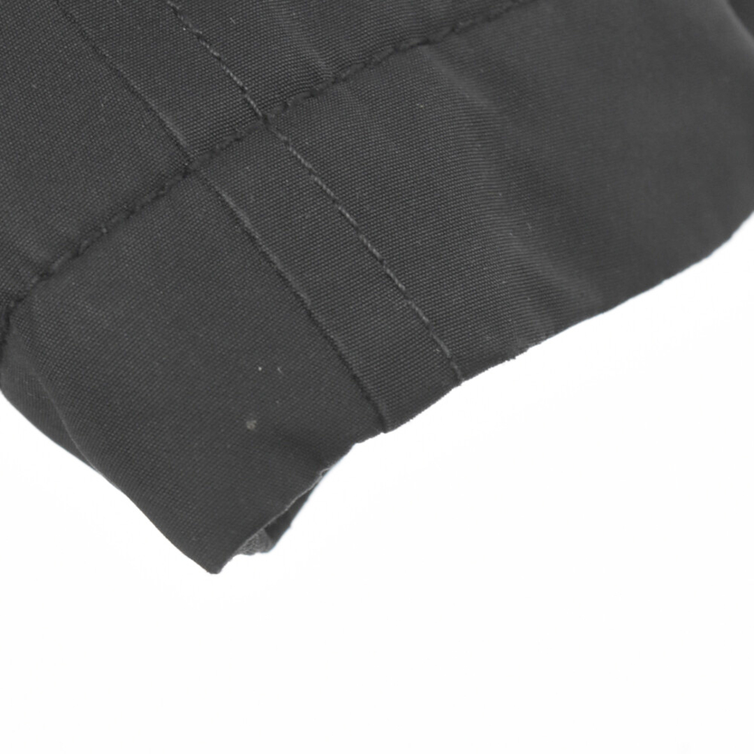 HUGO BOSS(ヒューゴボス)のHUGO BOSS ヒューゴボス キルティング スタンドカラーコート ジャケット ブラック 50164206 001 メンズのジャケット/アウター(フライトジャケット)の商品写真