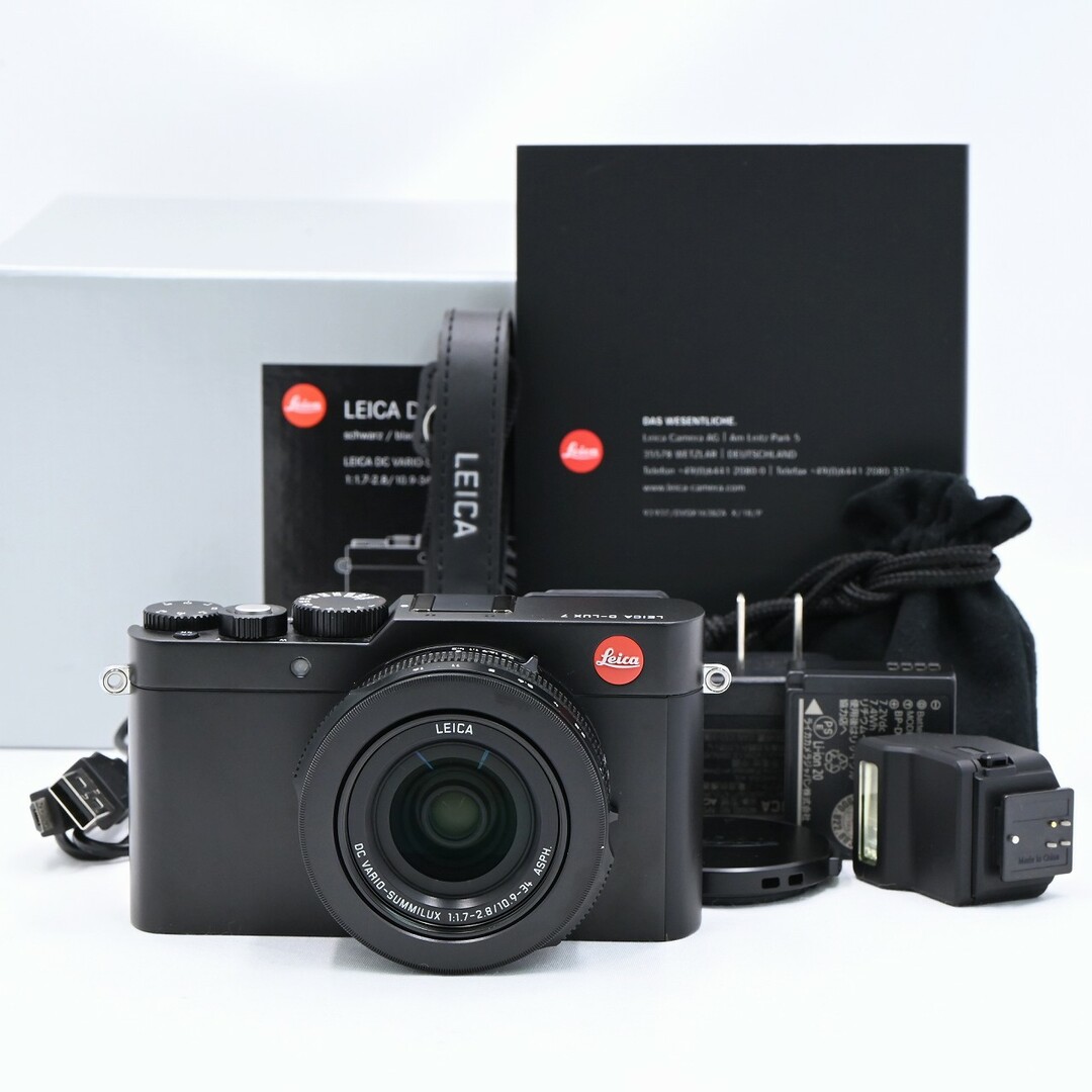 LEICA(ライカ)のLeica D-LUX7 ブラック スマホ/家電/カメラのカメラ(コンパクトデジタルカメラ)の商品写真