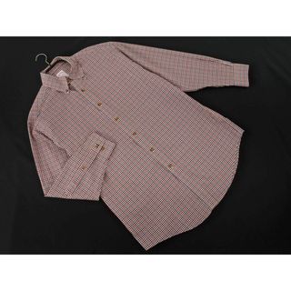 ブラザー(brother)のブルックスブラザーズ チェック ボタンダウン シャツ sizeS/赤ｘ紺ｘカーキ ◇■ メンズ(シャツ)