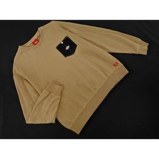 ディッキーズ(Dickies)のDickies ディッキーズ ポケット トレーナー スウェット sizeL/ベージュ ◇■ メンズ(スウェット)