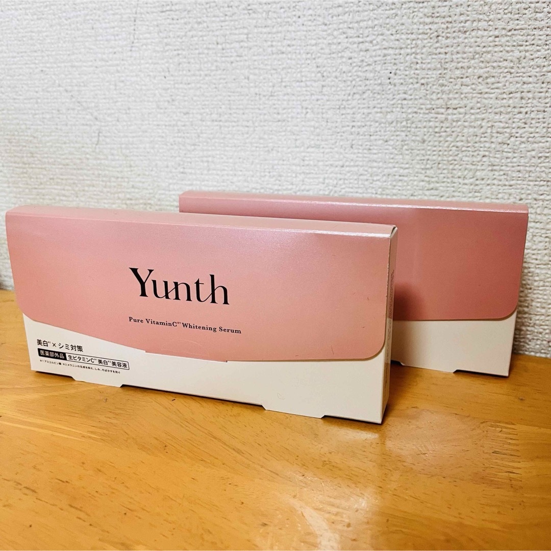 Yunth(ユンス)のYunth ユンス 生ビタミンC  2箱 コスメ/美容のスキンケア/基礎化粧品(美容液)の商品写真