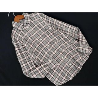 ニジュウサンク(23区)の23区 canclini チェック シャツ size38/グレー ◇■ レディース(シャツ/ブラウス(長袖/七分))