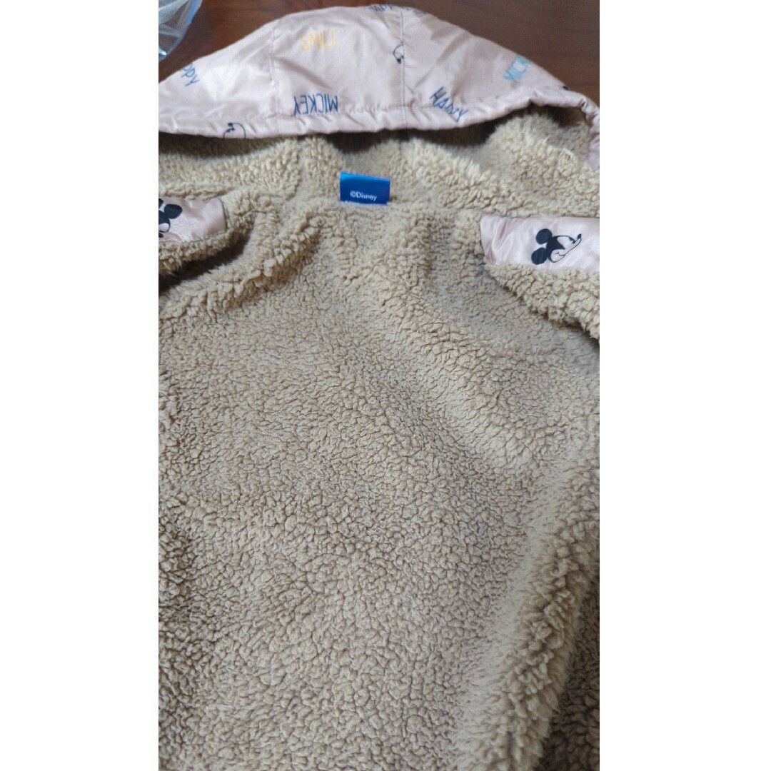 ミッキー　アウター　SIZE90 キッズ/ベビー/マタニティのベビー服(~85cm)(ジャケット/コート)の商品写真