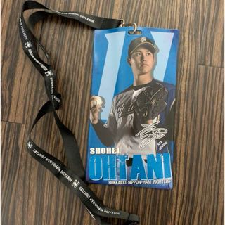 ホッカイドウニホンハムファイターズ(北海道日本ハムファイターズ)の大谷翔平選手　チケットホルダー（ピッチャーVer.）(応援グッズ)