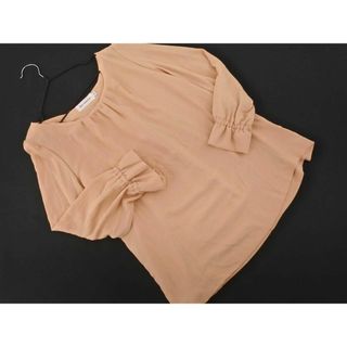 ボンメルスリー(Bon mercerie)のボンメルスリー バックリボン ブラウス シャツ size36/ベージュ ■◇ レディース(シャツ/ブラウス(長袖/七分))