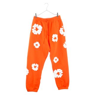 DENIM TEARS デニムティアーズ 23AW FLOWER PRINT SWEAT PANTS フラワープリント スウェットパンツ オレンジ(その他)