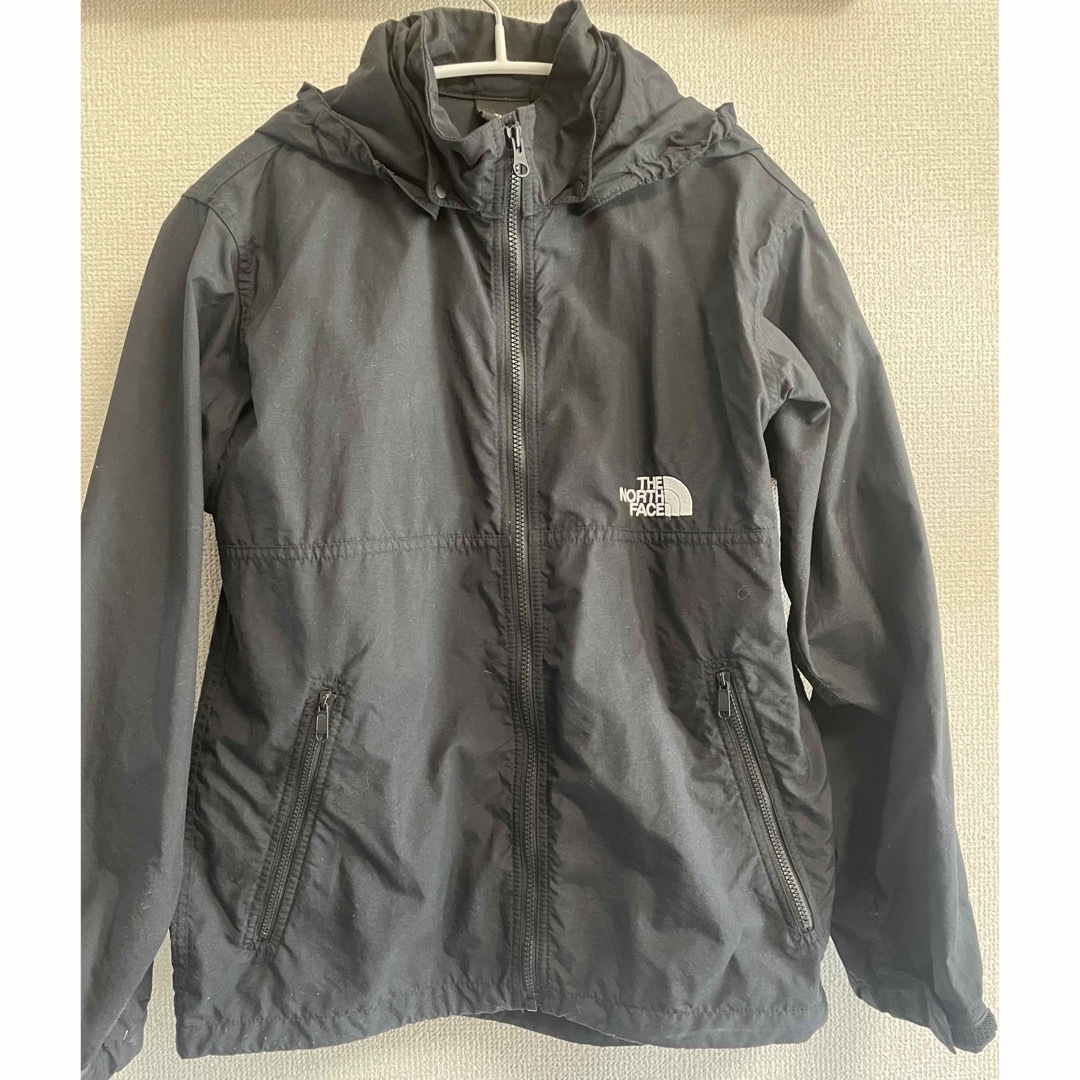 THE NORTH FACE(ザノースフェイス)のコンパクトジャケット  150 ブラック キッズ/ベビー/マタニティのキッズ服男の子用(90cm~)(ジャケット/上着)の商品写真