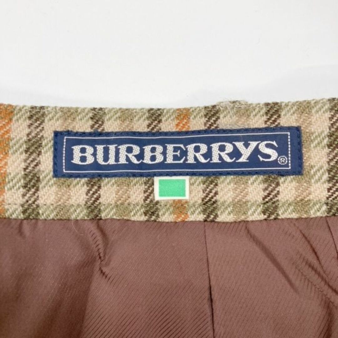 BURBERRY(バーバリー)の【美品】 BURBERRY バーバリー　ひざ丈スカート　プリーツ　正規品 レディースのスカート(ひざ丈スカート)の商品写真